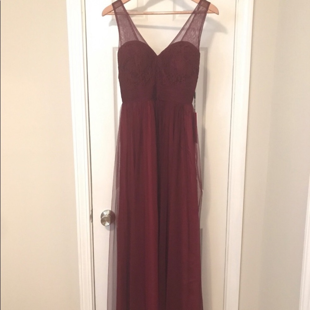 Long bridesmaid dress